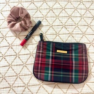 Tommy Hilfiger Tartan Plaid Pouch
